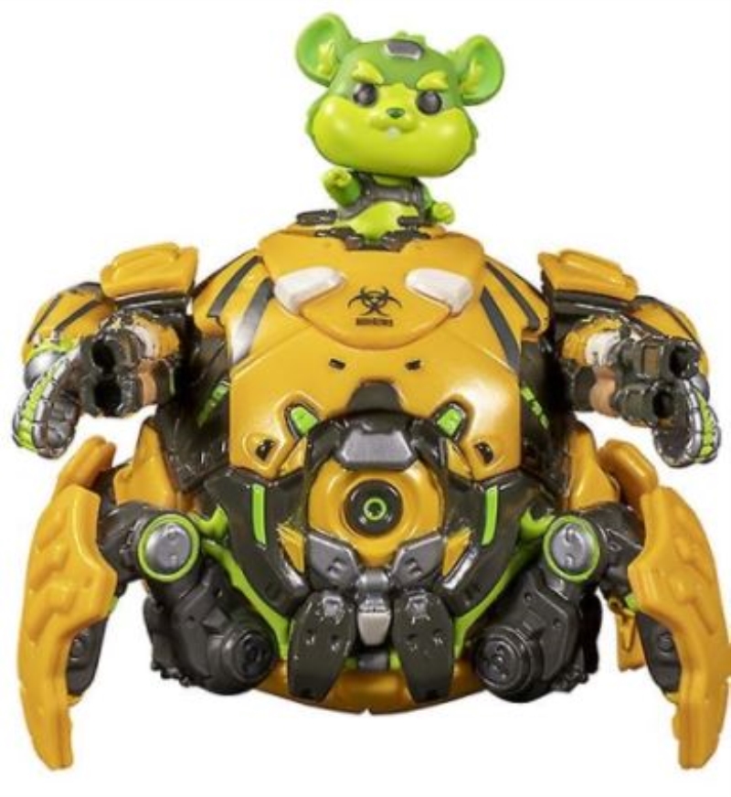 FUNKO ACTION FIGURES FUNKO POP OVERWATCH: 6" WRECKING BALL